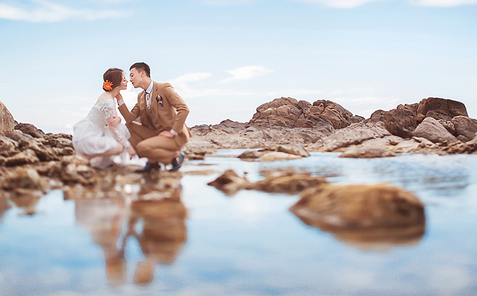 三亚唯美婚纱照怎么拍