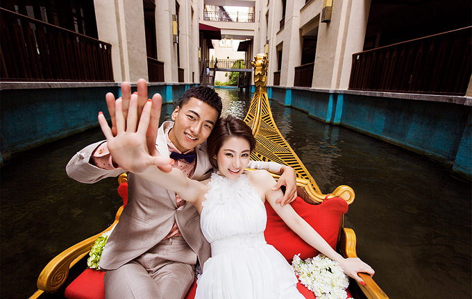 三亚婚纱照攻略 凯宾斯基奢华来袭