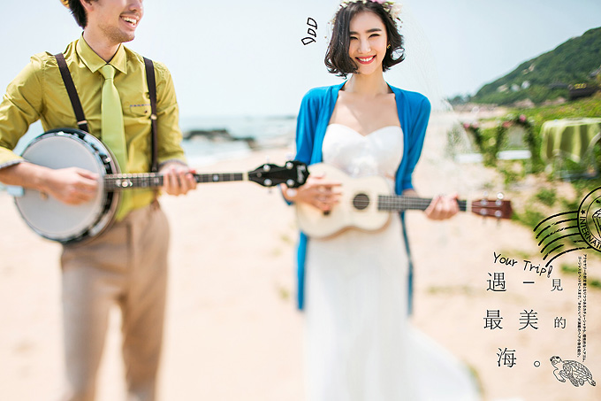 三亚创意婚纱怎么拍