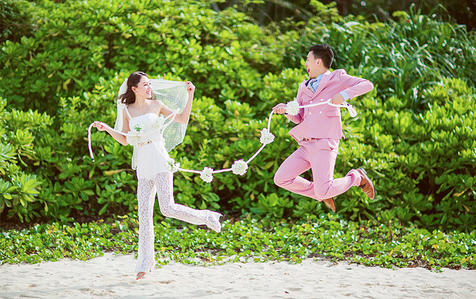 新娘冬季婚纱完美搭配方法