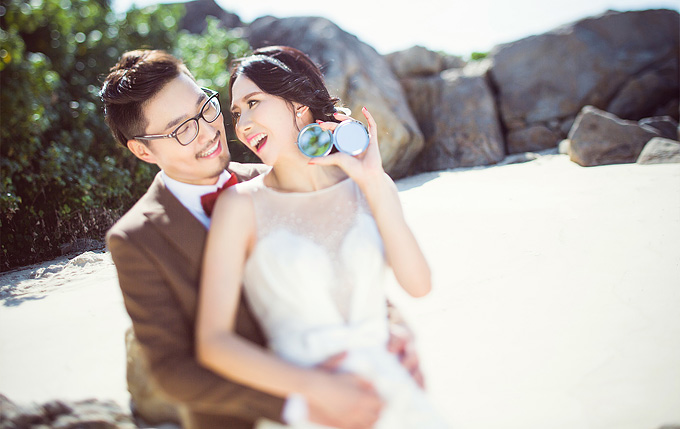 唯美韩式婚纱照怎么拍