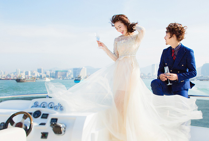 海南团购婚纱照点亮幸福