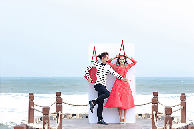 别处心裁的婚纱照pose顺利拍婚纱照