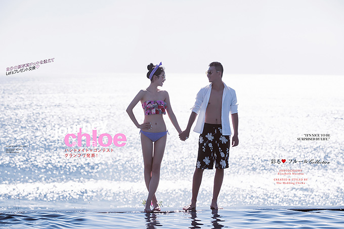 拒绝传统端庄新娘装扮 3款另类个性婚纱照供你选