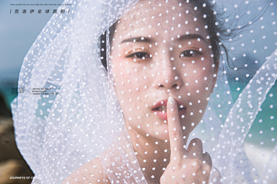 阴天亦可拍出大片婚纱照