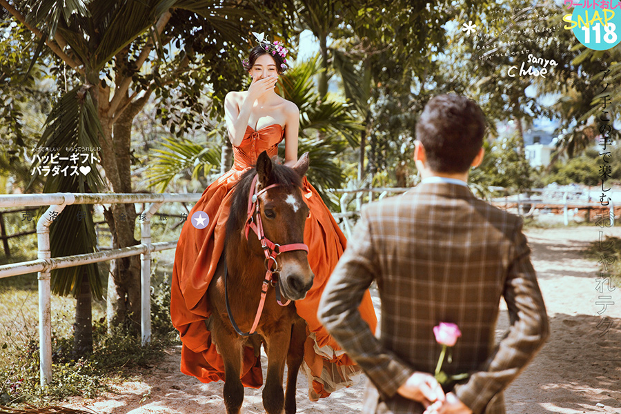 让人爱不释手的纪实婚纱照场景