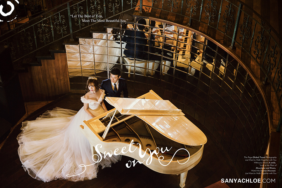 这些年，我们选中的蔡美月婚纱