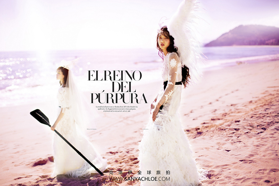 拍婚纱照记得深度清洁