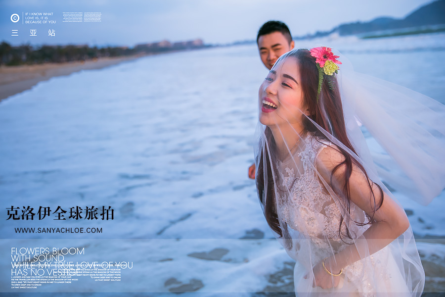 三亚婚纱摄影告诉你不同脸型搭配的发型