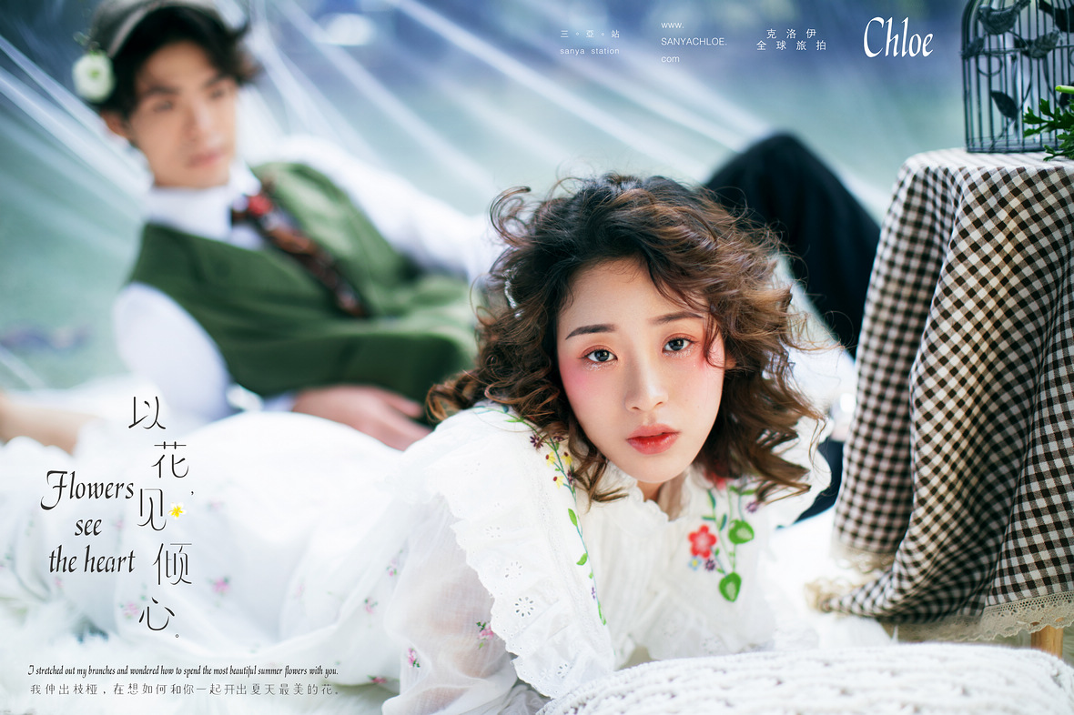 爱情最美的诠释 三亚克洛伊婚纱摄影镜头下的定格